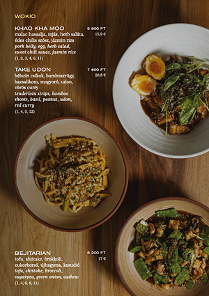 Tokio menu design - Sushi, Japanese